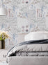 Papel Mural, Papel Pintado, Wallpaper, Mural, Empavonados, Vinilico Autoadhesivo para muros de la marca The Wall, diseño de tendencia Soft Protea