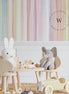 Papel Mural, Papel Pintado, Wallpaper, Mural, Empavonados, Vinilico Autoadhesivo para muros de la marca The Wall, diseño de tendencia Soft Rainbow