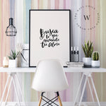 Papel Mural, Papel Pintado, Wallpaper, Mural, Empavonados, Vinilico Autoadhesivo para muros de la marca The Wall, diseño de tendencia Soft Rainbow