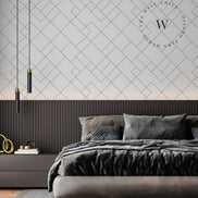 Papel Mural y Vinilico Autoadhesivo para muros de la marca The Wall, diseño de tendencia Square