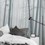  Papel Mural, Papel Pintado, Empavonados, Vinilico Autoadhesivo para muros de la marca The Wall, diseño de tendencia The Forest