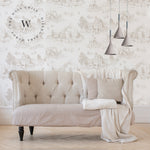 Toile de Jouy Farm Beige