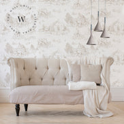 Toile de Jouy Farm Beige