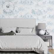 Toile de Jouy Farm Blue