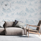 Toile de Jouy Farm Blue