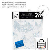 Toile de Jouy Farm Blue