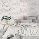 Toile de Jouy Farm Pink