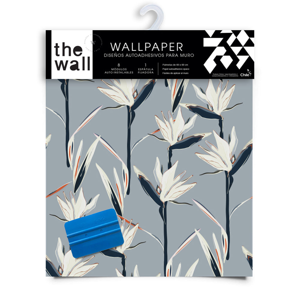 The Wall, papeles murales autoadhesivos con diseños de tendencia. impreso sobre vinilo opaco de alta calidad y adherencia. Hecho en Chile. Diseño Trend Paradise