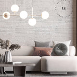 Papel Mural, Papel Pintado, Wallpaper, Mural, Empavonados, Vinilico Autoadhesivo para muros de la marca The Wall, diseño de tendencia Vintage Fabric