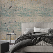  Papel Mural, Papel Pintado, Empavonados, Vinilico Autoadhesivo para muros de la marca The Wall, diseño de tendencia Vintage Grunge