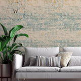  Papel Mural, Papel Pintado, Empavonados, Vinilico Autoadhesivo para muros de la marca The Wall, diseño de tendencia Vintage Grunge