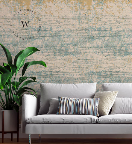  Papel Mural, Papel Pintado, Empavonados, Vinilico Autoadhesivo para muros de la marca The Wall, diseño de tendencia Vintage Grunge