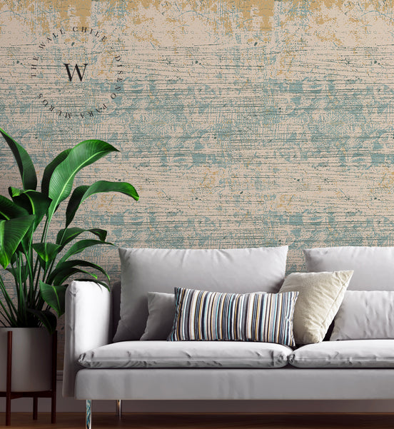  Papel Mural, Papel Pintado, Empavonados, Vinilico Autoadhesivo para muros de la marca The Wall, diseño de tendencia Vintage Grunge