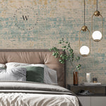  Papel Mural, Papel Pintado, Empavonados, Vinilico Autoadhesivo para muros de la marca The Wall, diseño de tendencia Vintage Grunge