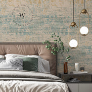 Papel Mural, Papel Pintado, Empavonados, Vinilico Autoadhesivo para muros de la marca The Wall, diseño de tendencia Vintage Grunge