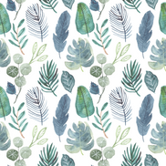 Watercolor Leaves