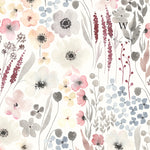 Papel Mural, Papel Pintado, Wallpaper, Mural, Empavonados, Vinilico Autoadhesivo para muros de la marca The Wall, diseño de tendencia Watercolor Garden