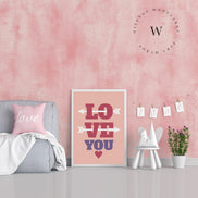 Watercolor Pink