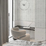 Papel Mural y Vinilico Autoadhesivo para muros de la marca The Wall, diseño de tendencia Waves