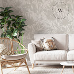 Papel Mural, Papel Pintado, Wallpaper, Mural, Empavonados, Vinilico Autoadhesivo para muros de la marca The Wall, diseño de tendencia Wild Flowers.  