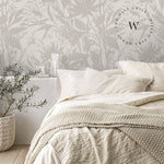 Papel Mural, Papel Pintado, Wallpaper, Mural, Empavonados, Vinilico Autoadhesivo para muros de la marca The Wall, diseño de tendencia Wild Flowers.  