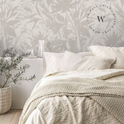 Papel Mural, Papel Pintado, Wallpaper, Mural, Empavonados, Vinilico Autoadhesivo para muros de la marca The Wall, diseño de tendencia Wild Flowers.  