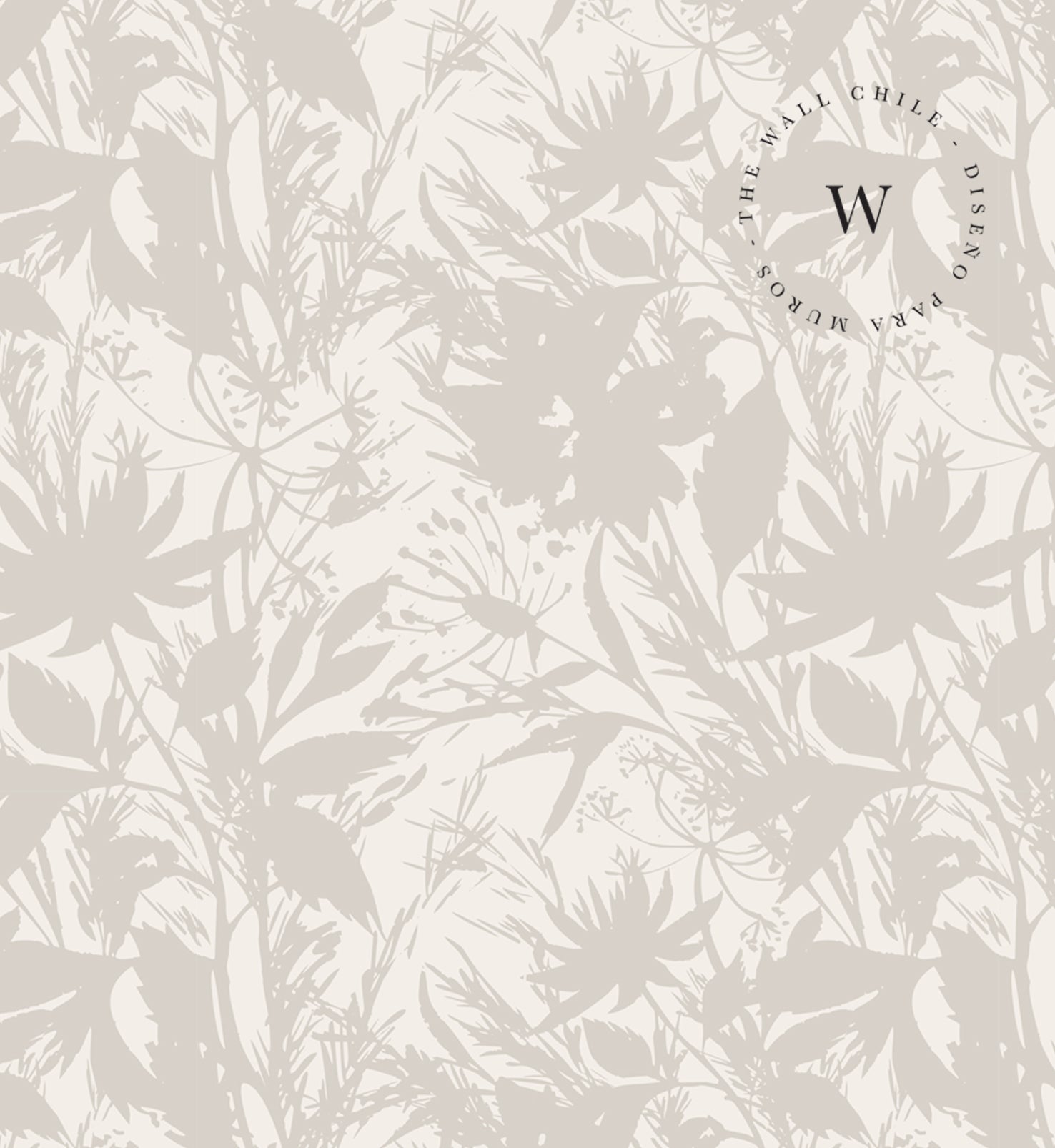 Papel Mural, Papel Pintado, Wallpaper, Mural, Empavonados, Vinilico Autoadhesivo para muros de la marca The Wall, diseño de tendencia Wild Flowers.  