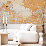 Papel Mural, Papel Pintado, Empavonados, Vinilico Autoadhesivo para muros de la marca The Wall, diseño de tendencia Yellow Wall