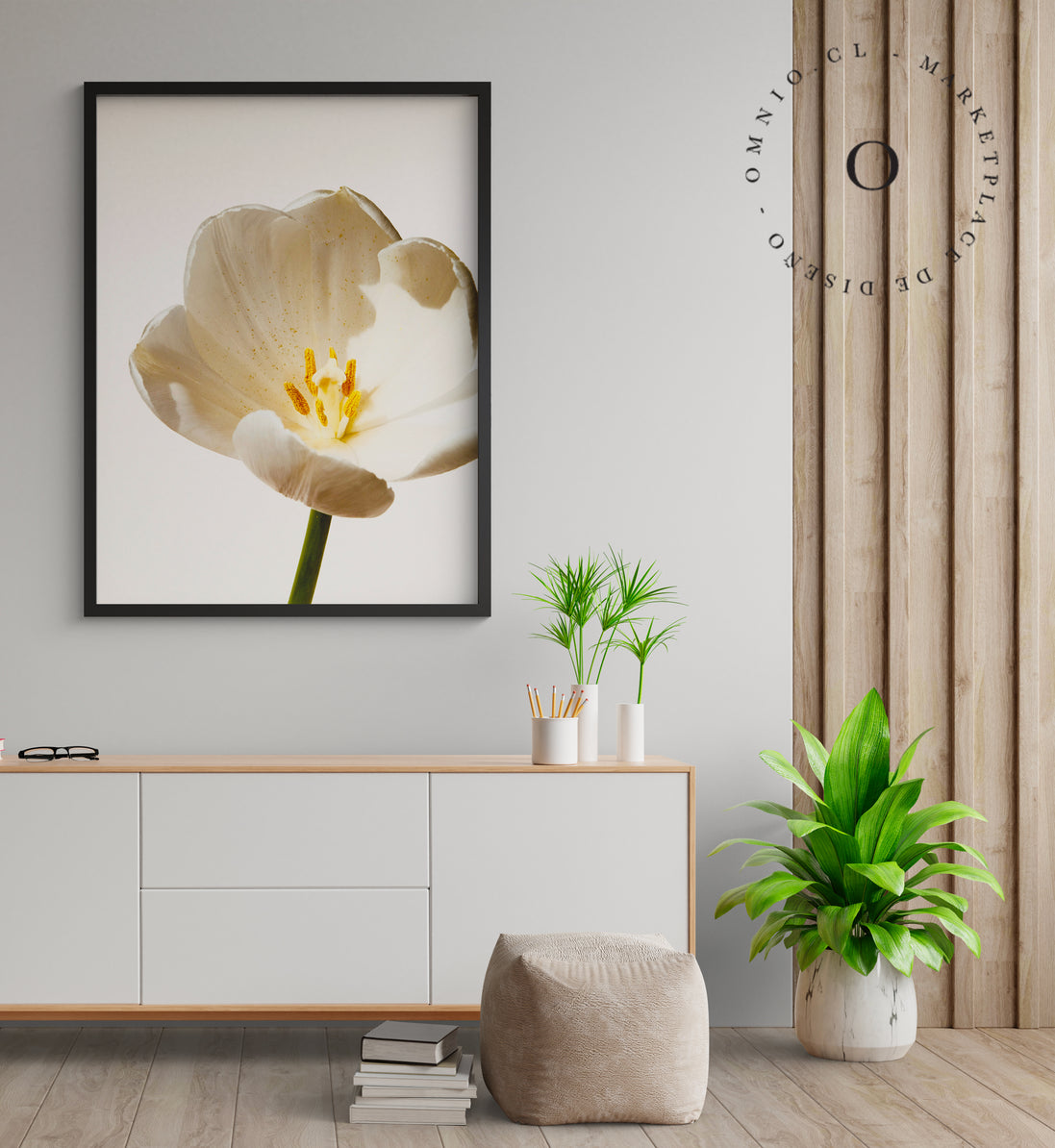 White Blossom Cuadro