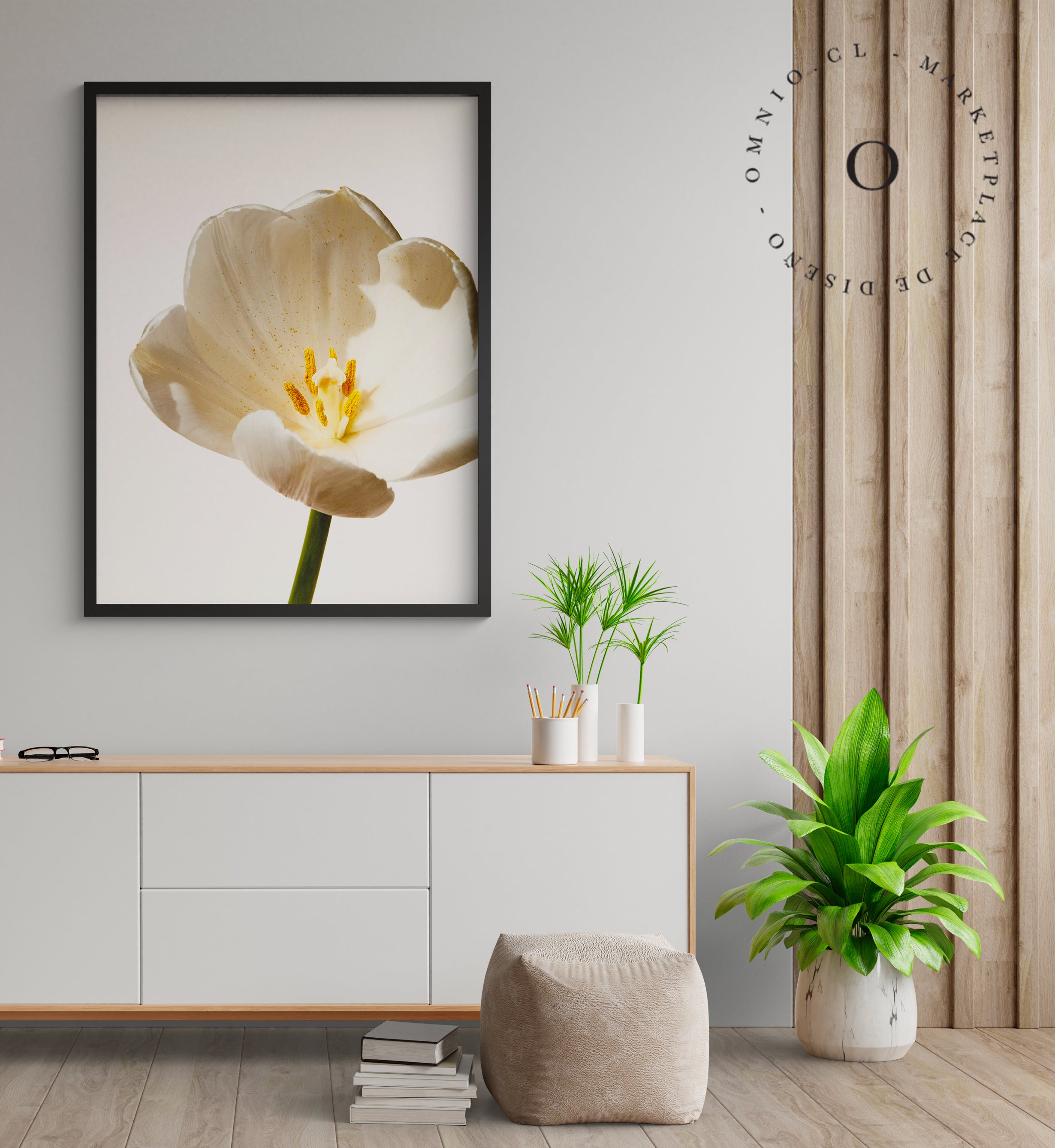 White Blossom Cuadro