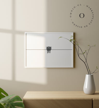 Three Little Birds Cuadro